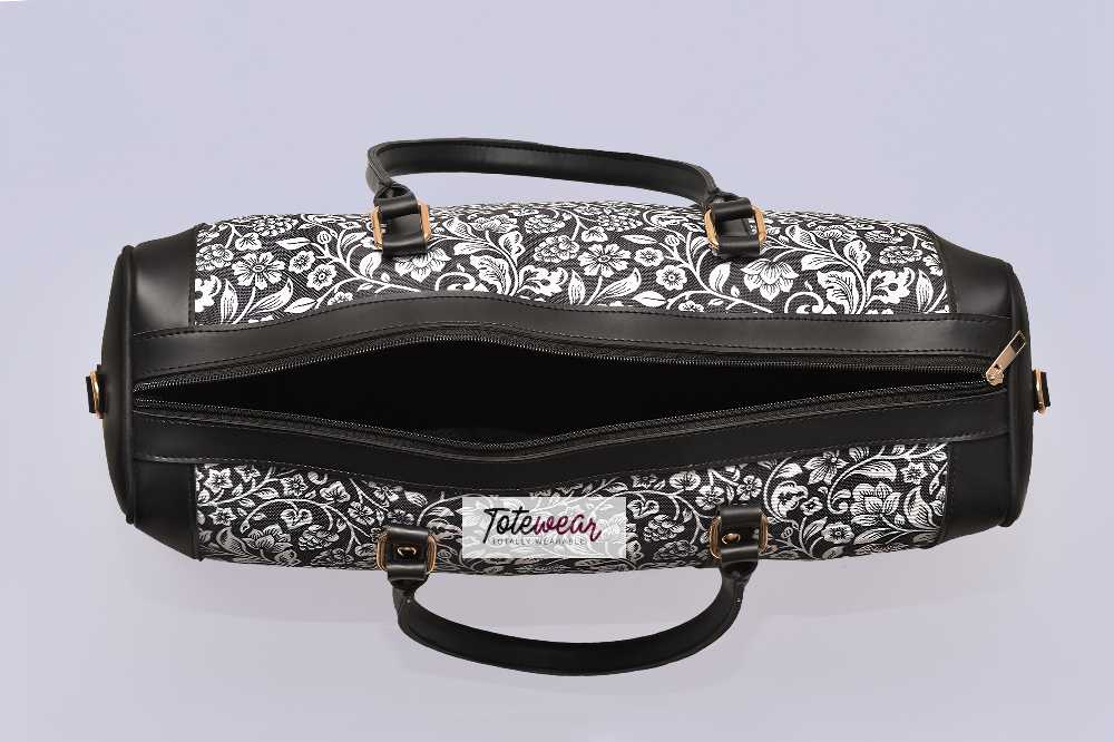 Floral Duffel Bag 